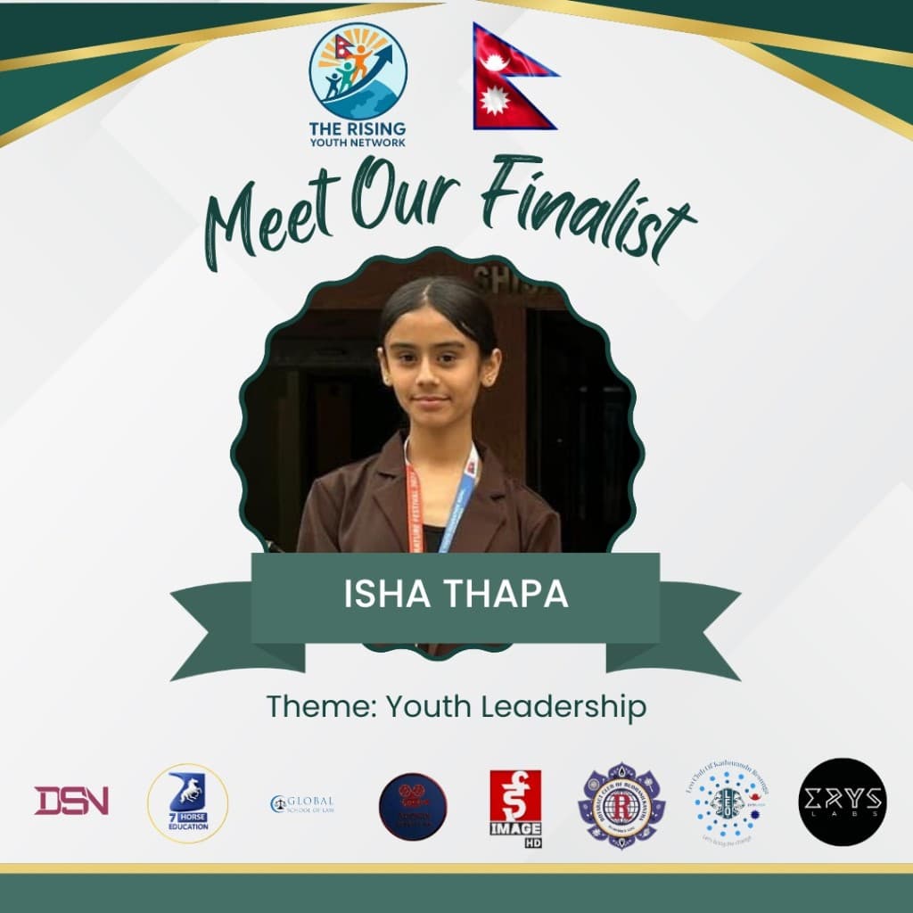 Isha Thapa — Youth leadership